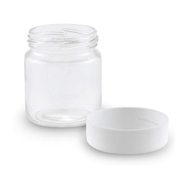 Tarro abierto de la Yogurtera para 7 yogures de Clatronic JM3344