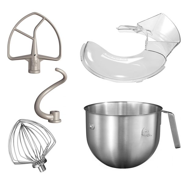 Accesorios incluidos de la Amasadora Batidora KitchenAid Heavy Duty