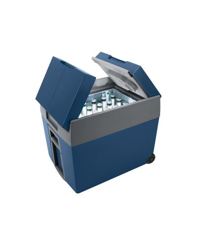 Nevera con Ruedas para Camping de 48 litros. De Mobicool - botellas