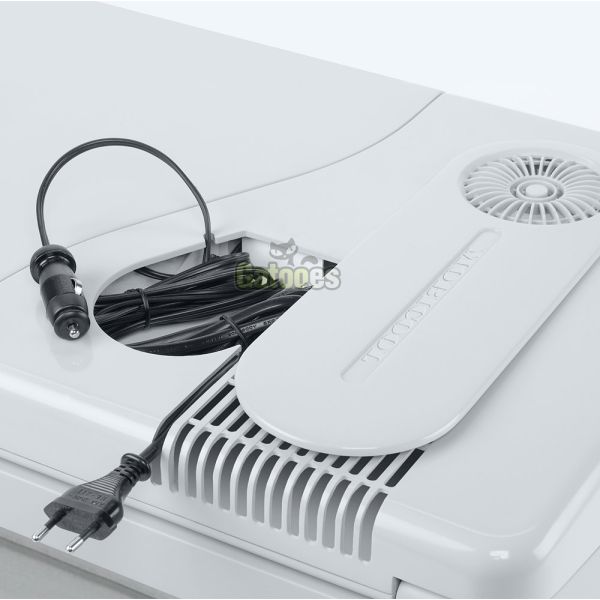 Cables 220V y 12V de Nevera de Aluminio 40 litros de Mobicool