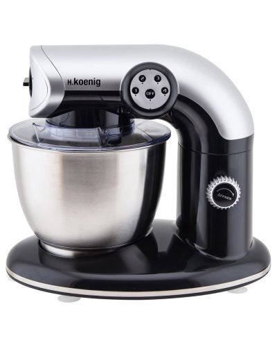Amasadora Batidora H.Koenig con Tapa - negra