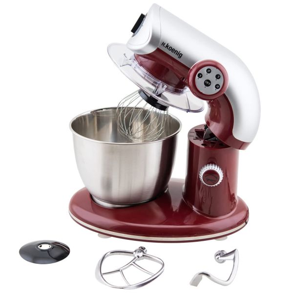 Amasadora Batidora H.Koenig con Tapa - accesorios