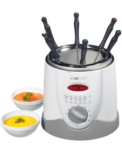 Freidora de 1 Litro Clatronic y Fondue