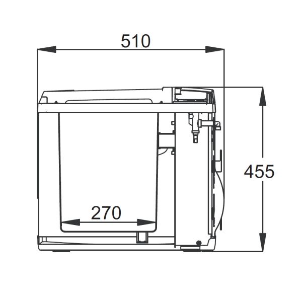 Nevera Híbrida Mobicool 41 litros - dimensiones