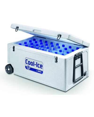 Nevera Pasiva con Ruedas Waeco 86 litros abierta