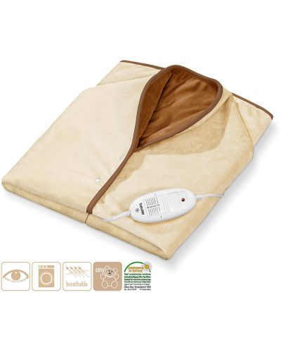 Capa-Manta eléctrica de Beurer. 145 x 100