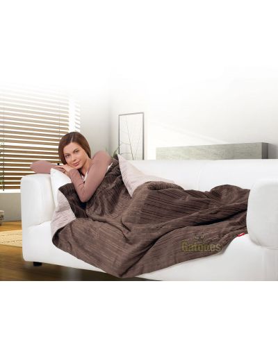 Manta eléctrica con Sensor Inteligente para el sofá