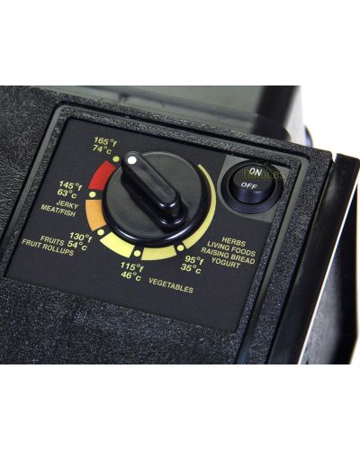 Controles del Deshidratador Excalibur 4 Bandejas