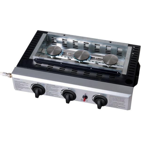 Plancha de Asar a Gas Butano de Domo - Detalle