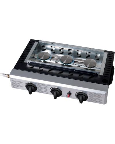 Plancha de Asar a Gas Butano de Domo - Detalle