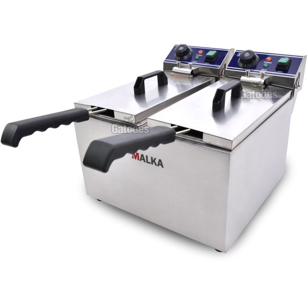 Freidora profesional Malka 16 litros