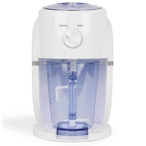 Vista frontal Picadora de Hielo y Granizadora