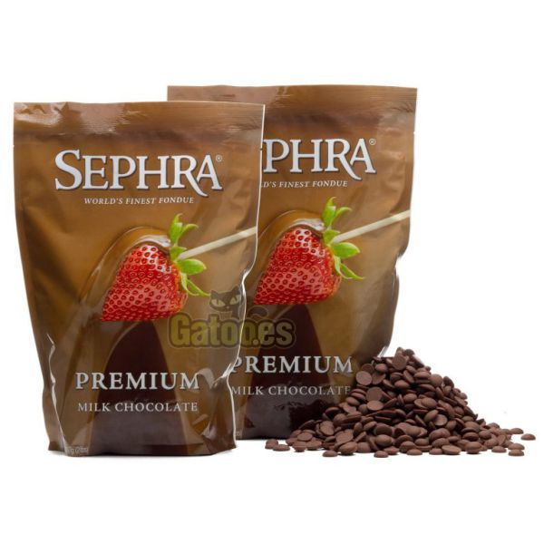 Chocolate con leche para fuente de Chocolate