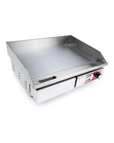 Plancha Eléctrica de Cocina Profesional Eltron. Ancho 55 cm