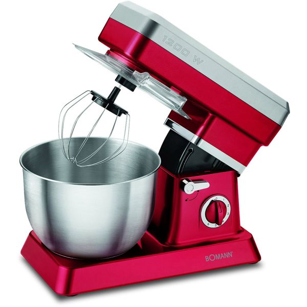 Amasadora Bomann  de 6,3 litros Roja