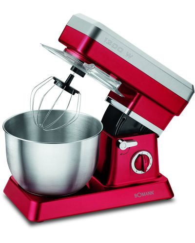 Amasadora Bomann  de 6,3 litros Roja