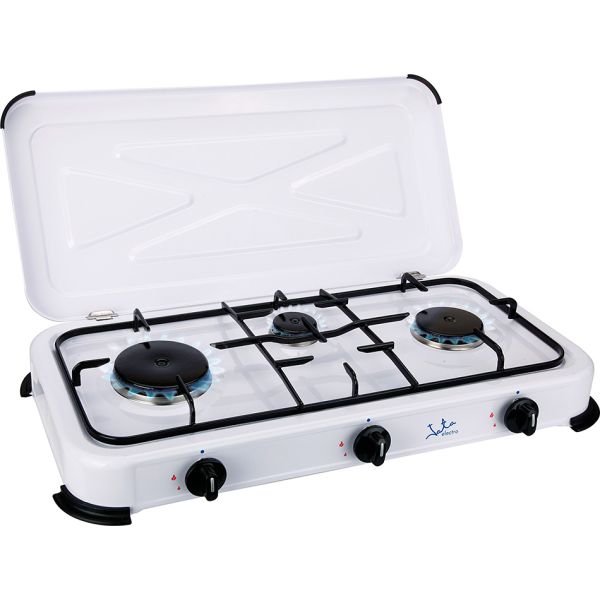 Cocina de Gas de 3 Fuegos doméstica