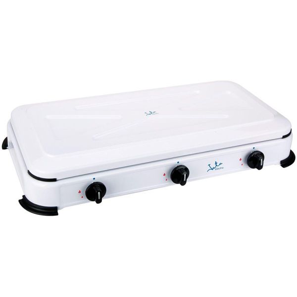 Cocina de Gas de 3 Fuegos doméstica - cerrada
