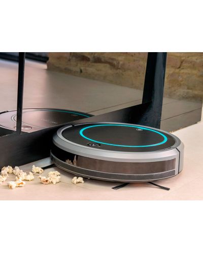 Robot Aspirador Inteligente Conga - limpiando