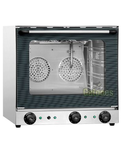 Horno Profesional de Conveccion de 63 litros. Con Vapor y Grill. Para 4 Bandejas