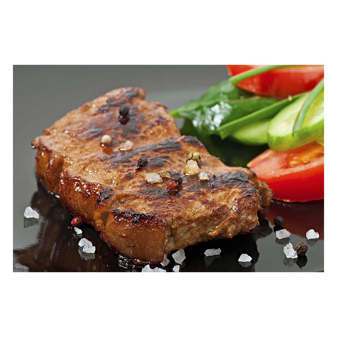 Carne hecha en la Plancha Eléctrica de Cocina de 730 cm