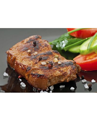 Carne hecha en la Plancha Eléctrica de Cocina de 730 cm Carne hecha en la Plancha Eléctrica de Cocina de 730 cm