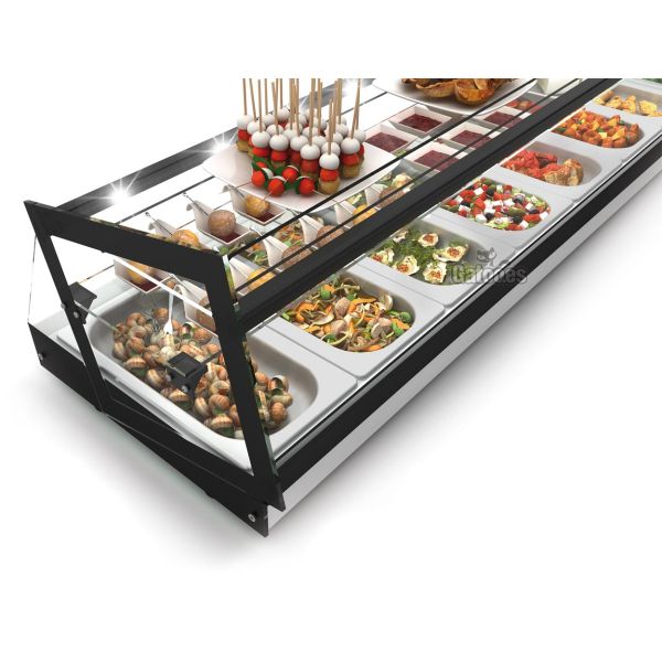 Vitrina para Tapas Refrigerada. Sayl Cube-8