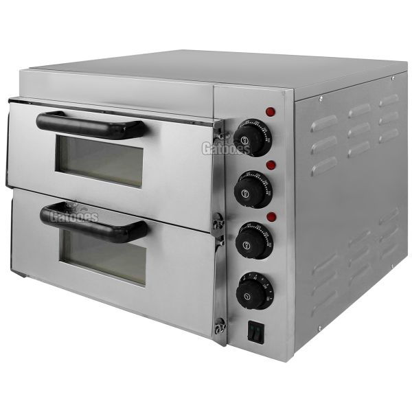 Horno para 2 Pizzas de 40 cm. Compact 4022