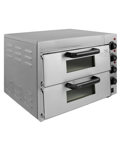 Ángulo inverso Horno para 2 Pizzas de 40 cm. Compact 4022