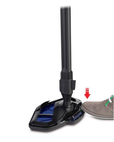 Apertura cepillo en Vaporeta Smart 40 de Polti