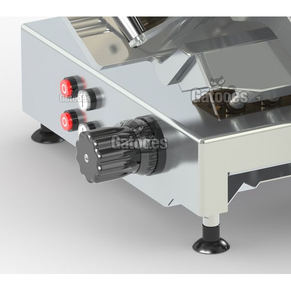 Mandos de la Cortafiambres Profesional BRAHER MA-300 de 300 mm. Automática