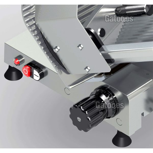 Mandos de la Cortafiambres Profesional BRAHER USA-250 de 250 mm.