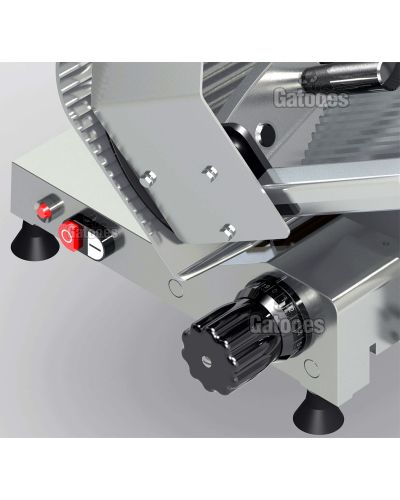 Mandos de la Cortafiambres Profesional BRAHER USA-250 de 250 mm.