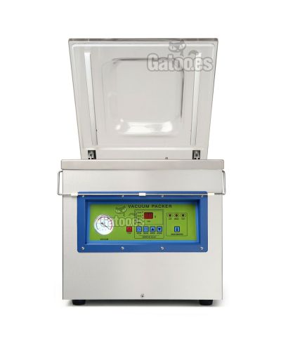 Frontal de la Envasadora de Vacío Profesional de Campana EV402. 2 Barras Sellado 40 cm. Frontal de la Envasadora de Vacío Profesional de Campana EV402. 2 Barras Sellado 40 cm.