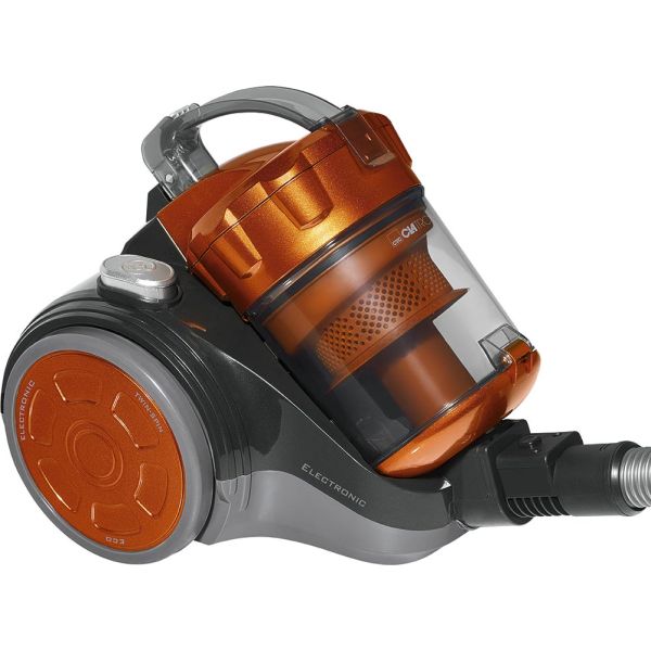 Aspirador sin bolsa Cyclon superior de Clatronic naranja