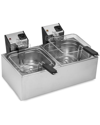 Freidora Profesional doble cesta 16 litros (8+8) FRD88