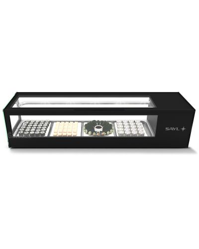 Frontal de la Vitrina para Sushi Refrigerada. Sayl LSU 6