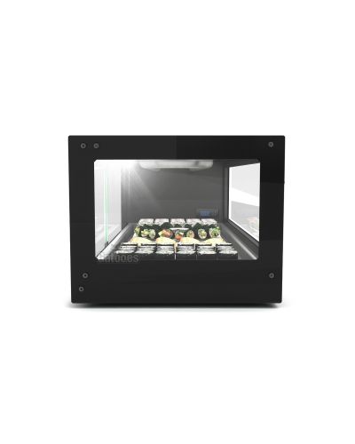 Lateral de la Vitrina para Sushi Refrigerada. Sayl LSU 6