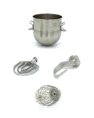 Accesorios incluidos de la Amasadora Batidora Planetaria Industrial de 60 litros