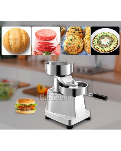 Formadora de Hamburguesas diámetro 130 mm. FH130 Profesional