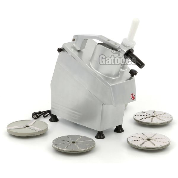 Vista inversa de la Cortadora de Vegetales V45