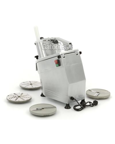 Vista trasera de la Cortadora de Vegetales V45