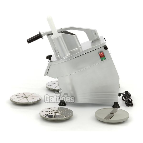 Vista lateral de la Cortadora de Vegetales V45