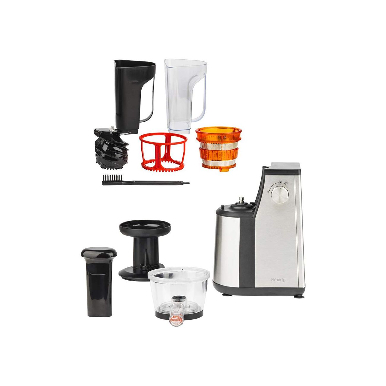 Desmontaje de la Licuadora Lenta Profesional H.Koenig GSX12