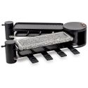 Raclette con Piedra y Grill H.Koenig RP360. Con 8 sartenes.