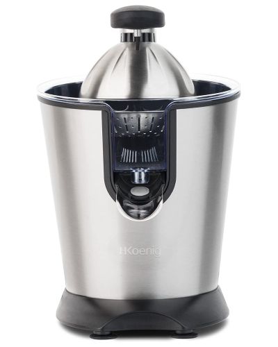 Vista frontal del Exprimidor de Palanca Inox H.Koenig AGR80