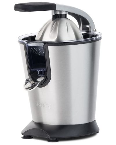 Vista lateral del Exprimidor de Palanca Inox H.Koenig AGR80