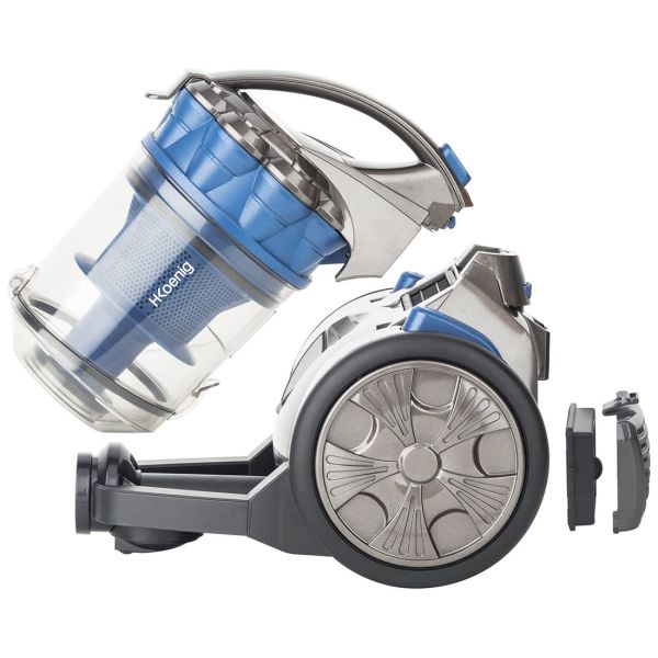 Aspirador sin bolsa Compact+ H.Hoenig STC68. Especial Animales. Con filtro HEPA lavable.