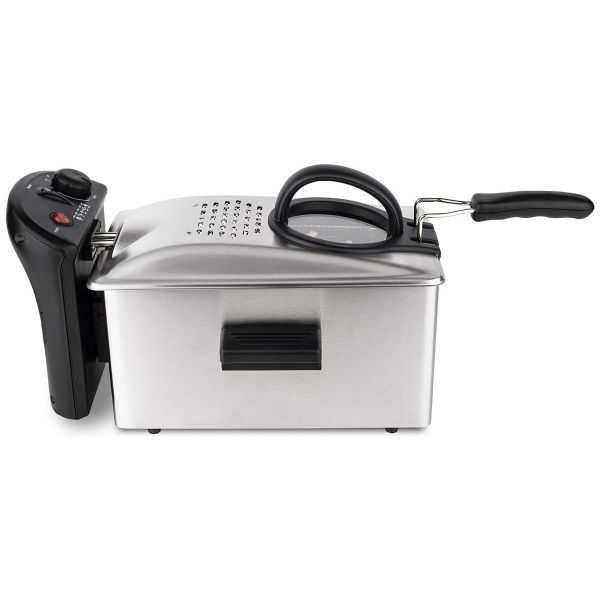 Freidora de 3 litros 2100W H.Koenig lateral