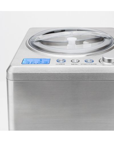 Heladera con Compresor Vertical 2 Litros en acero inoxidable